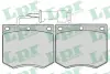 Комплект тормозных колодок, дисковый тормоз LPR 05P125 (фото 1)