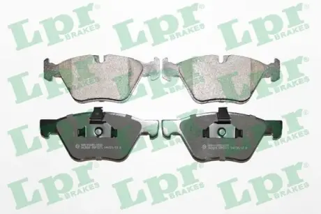 Комплект тормозных колодок, дисковый тормоз LPR 05P1271