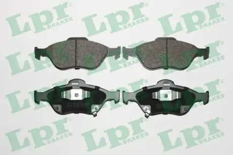 Комплект тормозных колодок, дисковый тормоз LPR 05P1283