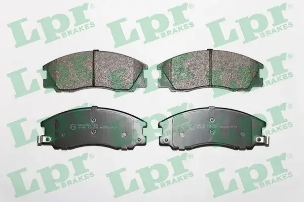 Комплект тормозных колодок, дисковый тормоз LPR 05P1291 (фото 1)