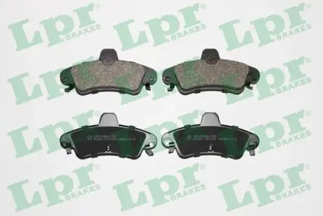 Комплект тормозных колодок, дисковый тормоз LPR 05P1292