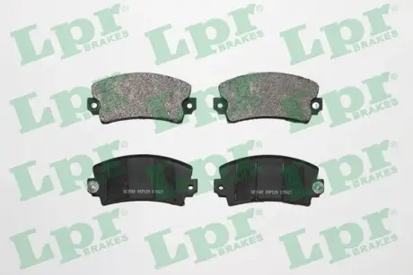 Комплект тормозных колодок, дисковый тормоз LPR 05P129