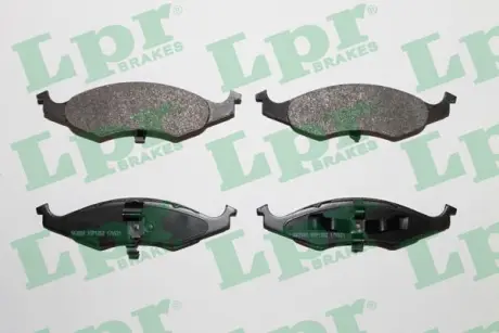 Комплект тормозных колодок, дисковый тормоз LPR 05P1352