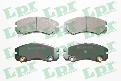 Комплект тормозных колодок, дисковый тормоз LPR 05P1353