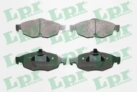 Комплект тормозных колодок, дисковый тормоз LPR 05P1356