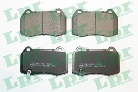 Комплект тормозных колодок, дисковый тормоз LPR 05P1358