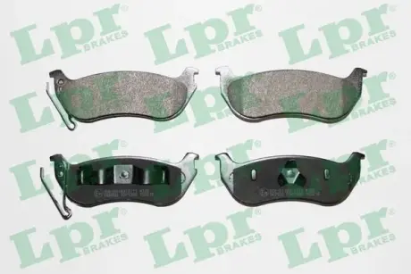 Комплект тормозных колодок, дисковый тормоз LPR 05P1366