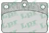 Комплект тормозных колодок, дисковый тормоз LPR 05P136 (фото 1)
