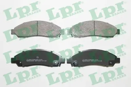 Комплект тормозных колодок, дисковый тормоз LPR 05P1372