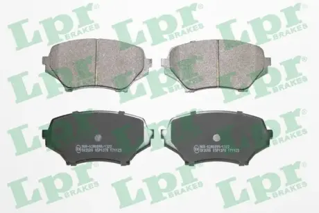 Комплект тормозных колодок, дисковый тормоз LPR 05P1378