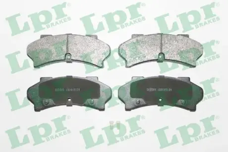 Комплект тормозных колодок, дисковый тормоз LPR 05P139