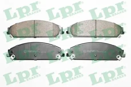 Комплект тормозных колодок, дисковый тормоз LPR 05P1401