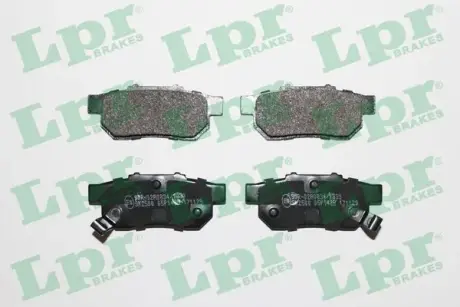 Комплект тормозных колодок, дисковый тормоз LPR 05P1425