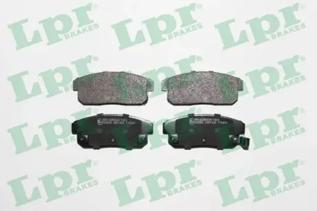 Комплект тормозных колодок, дисковый тормоз LPR 05P1432
