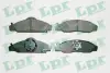 Комплект тормозных колодок, дисковый тормоз LPR 05P1437 (фото 1)