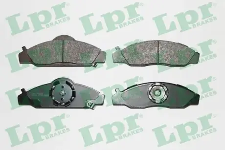 Комплект тормозных колодок, дисковый тормоз LPR 05P1437