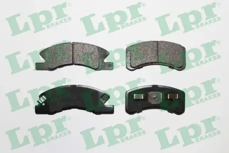 Комплект тормозных колодок, дисковый тормоз LPR 05P1443