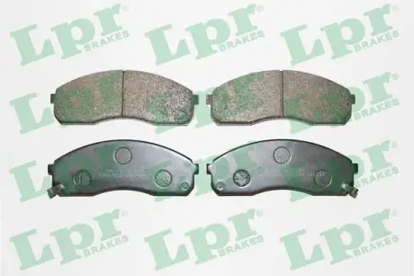 Комплект тормозных колодок, дисковый тормоз LPR 05P1444