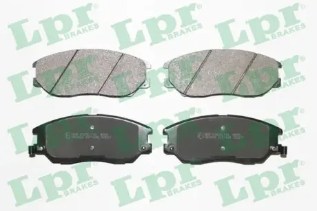 Комплект тормозных колодок, дисковый тормоз LPR 05P1448
