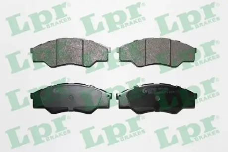 Комплект тормозных колодок, дисковый тормоз LPR 05P1452