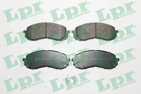 Комплект тормозных колодок, дисковый тормоз LPR 05P1454