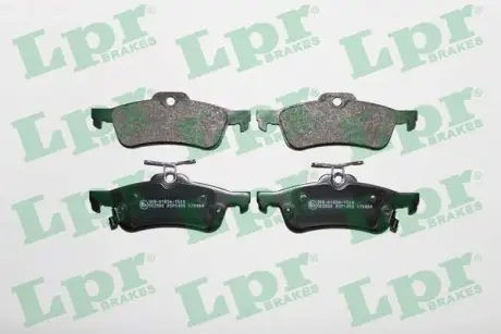 Комплект тормозных колодок, дисковый тормоз LPR 05P1458