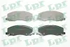 Комплект тормозных колодок, дисковый тормоз LPR 05P1468 (фото 1)