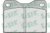 Комплект тормозных колодок, дисковый тормоз LPR 05P149 (фото 1)