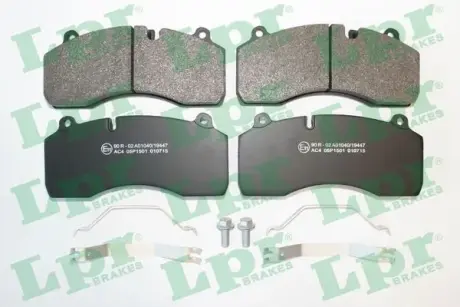 Комплект тормозных колодок, дисковый тормоз LPR 05P1501