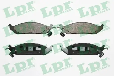 Комплект тормозных колодок, дисковый тормоз LPR 05P1519