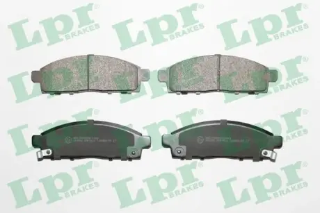 Комплект тормозных колодок, дисковый тормоз LPR 05P1533