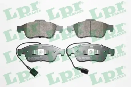 Комплект тормозных колодок, дисковый тормоз LPR 05P1535