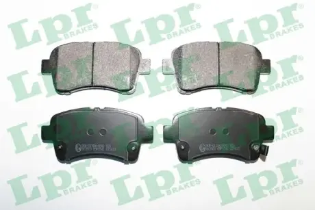 Комплект тормозных колодок, дисковый тормоз LPR 05P1541