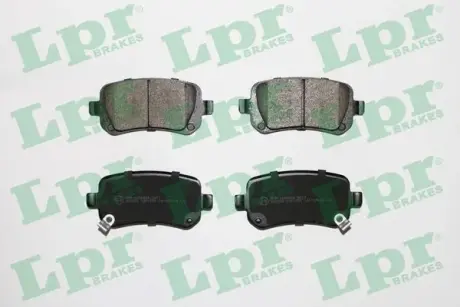 Комплект тормозных колодок, дисковый тормоз LPR 05P1550