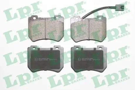Комплект тормозных колодок, дисковый тормоз LPR 05P1552