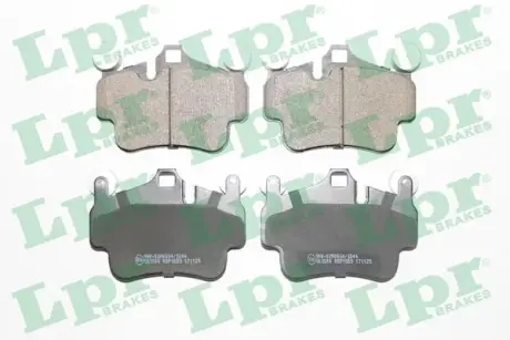 Комплект тормозных колодок, дисковый тормоз LPR 05P1559