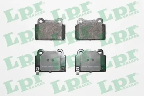 Комплект тормозных колодок, дисковый тормоз LPR 05P1565