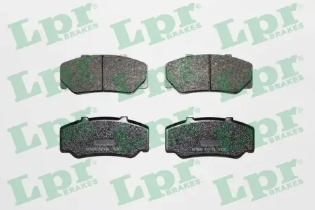 Комплект тормозных колодок, дисковый тормоз LPR 05P156