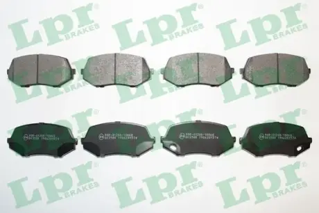 Комплект тормозных колодок, дисковый тормоз LPR 05P1574