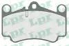 Комплект тормозных колодок, дисковый тормоз LPR 05P1588 (фото 1)