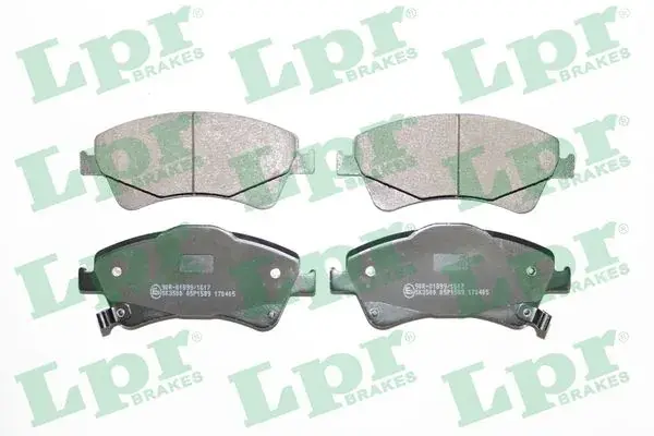 Комплект тормозных колодок, дисковый тормоз LPR 05P1589 (фото 1)