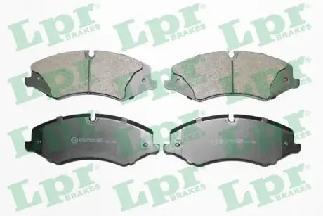 Комплект тормозных колодок, дисковый тормоз LPR 05P1600