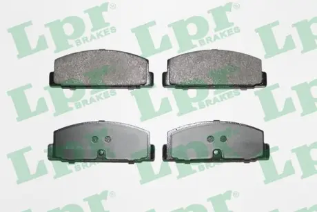 Комплект тормозных колодок, дисковый тормоз LPR 05P160