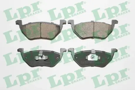 Комплект тормозных колодок, дисковый тормоз LPR 05P1620