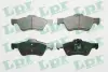 Комплект тормозных колодок, дисковый тормоз LPR 05P1622 (фото 1)