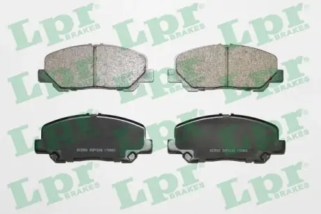 Комплект тормозных колодок, дисковый тормоз LPR 05P1636