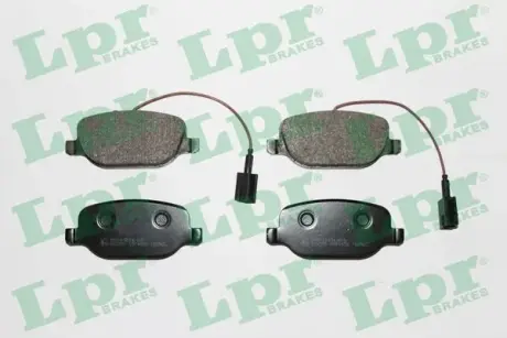 Комплект тормозных колодок, дисковый тормоз LPR 05P1659