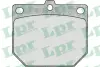 Комплект тормозных колодок, дисковый тормоз LPR 05P166 (фото 1)