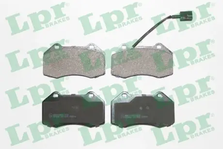 Комплект тормозных колодок, дисковый тормоз LPR 05P1670