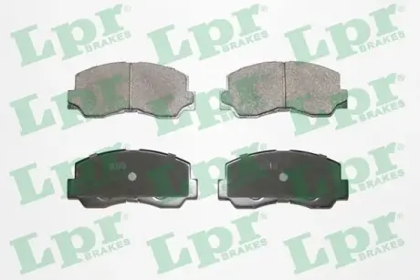 Комплект тормозных колодок, дисковый тормоз LPR 05P167